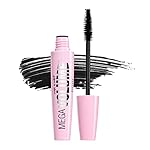 wet n wild Mascara Mega Volume - Vitamin E Enriched Volumizing, Smudge-Resistant Formula, Cruelty-Free, Gluten-Free, Sulfate-Free & Vegan - Black