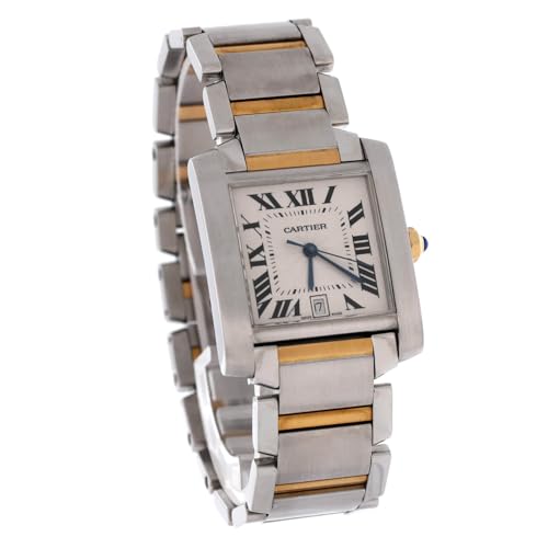 Pre-Loved Tank Francaise Automatic Watch Stainless Steel and Yellow Gold 282