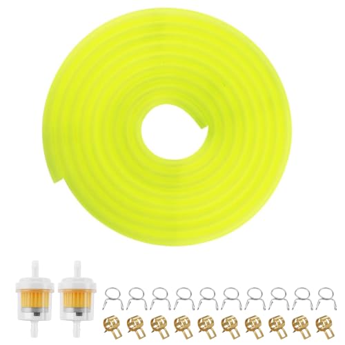 Image of PRO BAT 16.4-Ft 0.2'' I.D. Fuel Line+20pcs 0.35 inch I.D. Hose Clamps
