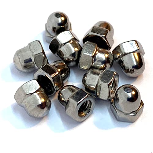 M4 Dome Nut DIN1587, A4 (316) Stainless Steel (Pack of 10), M4(A4), Pk10 - Image 3