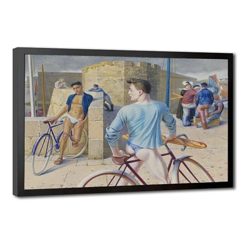 Impression sur toile Paul Cadmus décoration murale bureau élégant