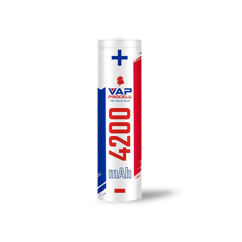 Born To Vape presente Accu (Batterie) IMR 21700 20A VAP ProCell 4200mAh et Son Sticker BTV Exclusif collectionnable