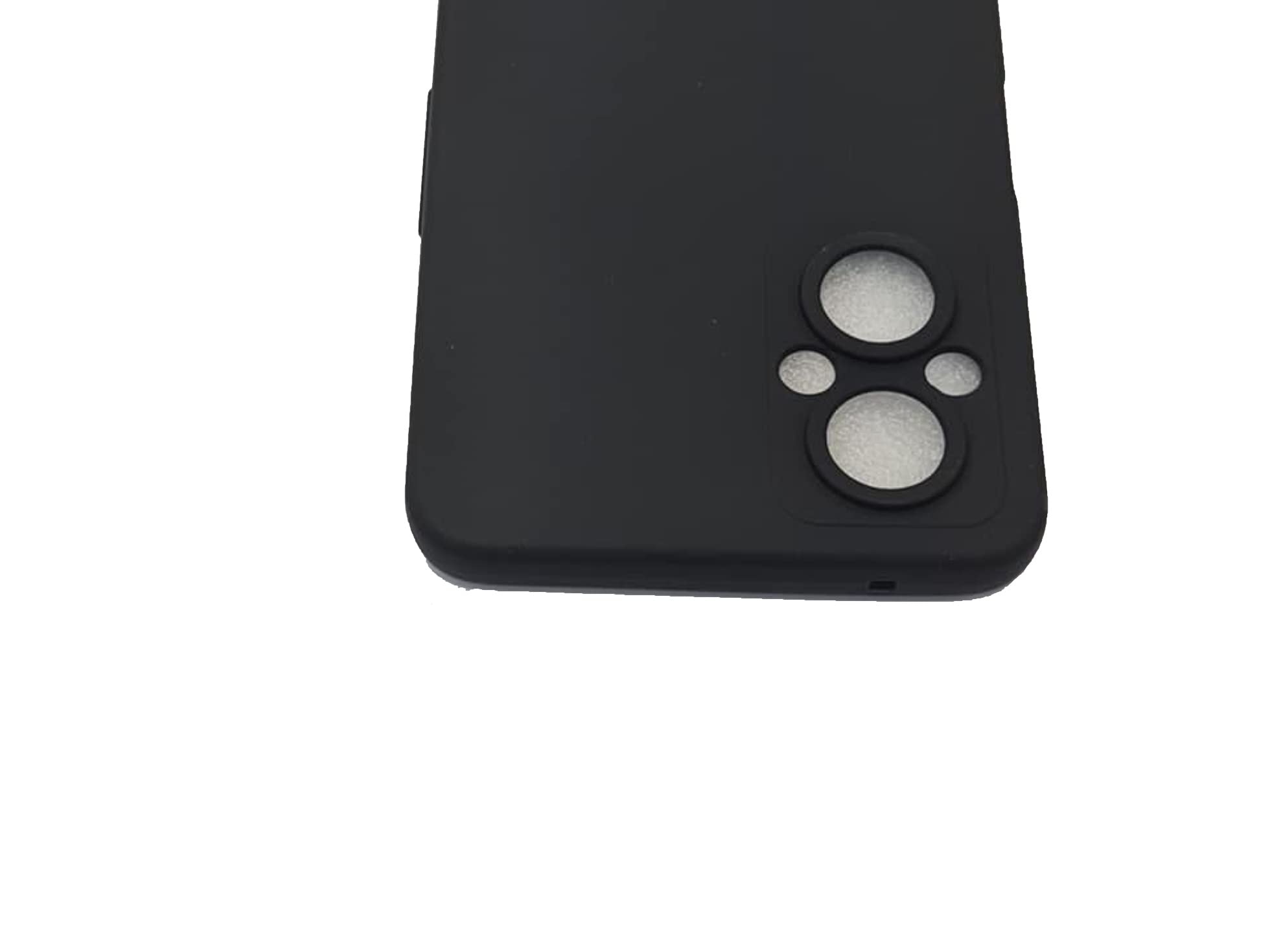 DOINK Cover Armor per Oppo Reno8 Lite 5G, Custodia TPU+PC Antiurto con Anello Supporto - Nero