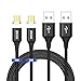 Produktbild ZIIXII Magnetisches Micro USB Kabel Nylon [2Stück 2m] Magnet Micro USB Ladekabel Datenkabel Android Schnellladekabel für Samsung Galaxy S7/S6/J7/J5,Xiaomi,Huawei,Wiko,Nexus,Nokia,Kindle,Echo Dot