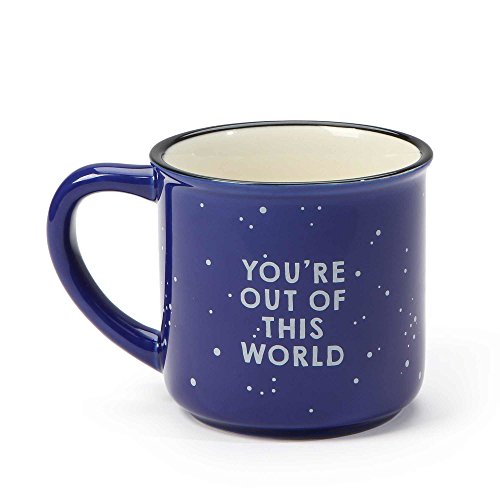 Mug de piedra para café de 16 oz azul miniatura 2