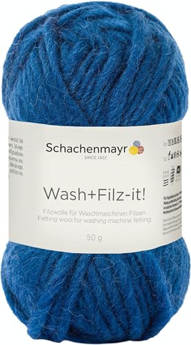 Schachenmayr Wash+Filz-It! 50G Indigo Filzgarne