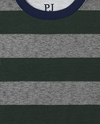 The Children's Place Boys' 100% Cotton Long Sleeve Top and Pants,2 Piece Pajama Set2