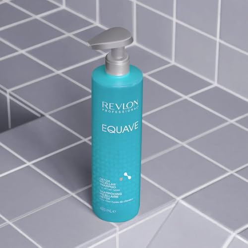 Miniatura 2 de REVLON PROFESSIONAL Equave Champú Profesional Micelar Detox, Para todo Tipo de Cabellos, Champú Hidratante para Pelo Suave, Liso, Sedoso y Brillante, Enriquecido con Keratina, 485ml