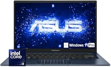 VivoBook 14?FHD Laptop | Intel 13th Generation 6 Core Processor Up to 4.5GHz (Beat i7-1195G7) | 40GB RAM | 1TB PCIe SSD | Bluetooth | HDMI | Thin & Light | Windows 11 Pro