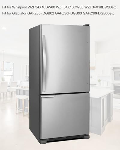 Image of W10838310 Freezer Wire Shelf Compatible with Whirlpool Gladiator WZF34X16DW04 WZF34X16DW10 WZF34X18DW00 W11187306, Upright Freezer Shelf Wire Replace AP5988763 W10581578 PS11727968 EAP11727968