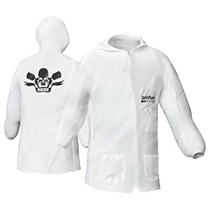DeVilbiss DEV-803665 Reusable Lab Coat with Pullover Hood – Large