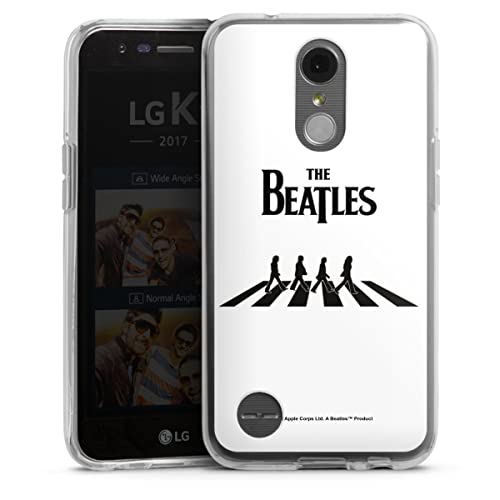 DeinDesign Coque en Silicone Compatible avec LG K10 (2017) Etui Silicone Coque Souple The Beatles Abbey Road Musique - Les Beatles, Paul McCartney, John Lennon, RIngo Starr, George Harrison DeinDesign Coque en Silicone Compatible avec LG K10 (2017) Etui Silicone Coque Souple The Beatles Abbey Road Musique