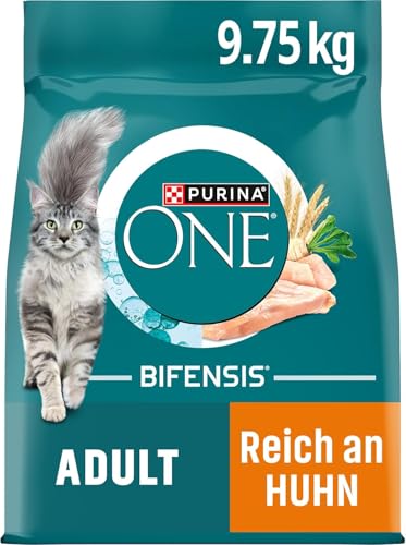 PURINA ONE | BIFENSIS | Chat Adulte | Renforce Le système immunitaire, améliore l'équilibre du microbiome, Soutien la vitalité du Chat | Poulet | Sac |...