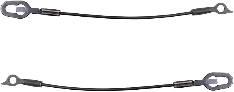 Cabos de suporte da tampa traseira Brock para Dodge Dakota e Raider – Par