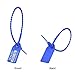 LeadSeals 500 Blue Plastic Barcode Seals, Numberd Plastic Tamper Seals Security Tags, Pull-Tite Safety Zip Ties, Tamper Proof Tags Plasic Locks for Fire Extinguishers