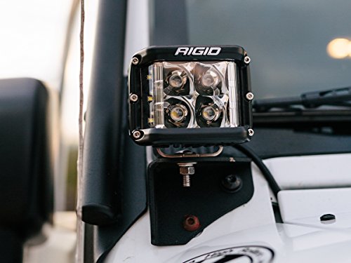 Rigid Industries 26221 Spot Light, Black #TOP1