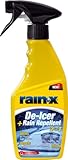 parabrisas 7 Rain X De-Icer es un spray descongelador de parabrisas y tratamiento anti-lluvia 2 que facilita enormemente la eliminación de hielo al mismo tiempo que aplica el tratamiento anti-lluvia.