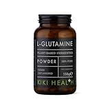 L-Glutamine Powder, 150g – Plant-Based, Naturally Fermented Amino Acid Supplement – Supports Muscle Recovery, Gut Health & Digestive Balance – Unflavoured, Vegan