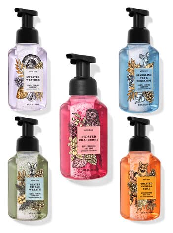 Bath And Body Works Foaming Hand Soaps - Set Of 5 Gentle Foaming Soaps (Chilly Day Essentials) #TOP26