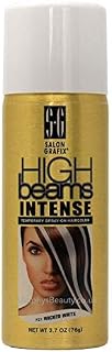 High Ridge High beams intense temporary spray on hair color, wicked white #21