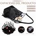 Imagen de EVEOUT Bolso de Piel Sintética para Mujer con Flecos