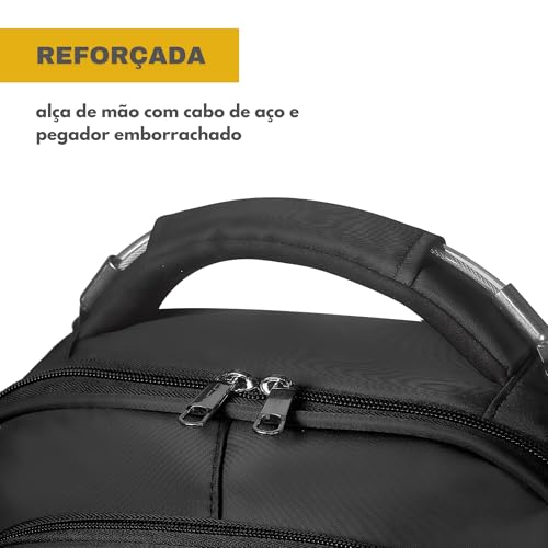GMTA Mochila Bolsa Feminina Reforçada Impermeável Notebook Escola Faculdade Passeio Trabalho com Alç