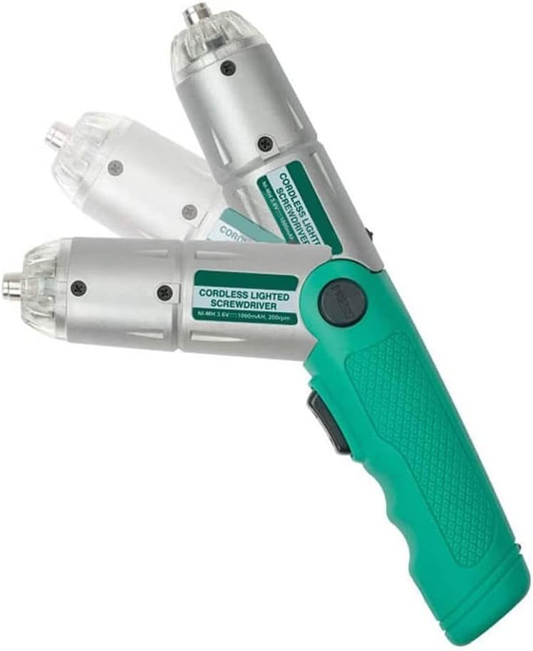 Electric Screwdriver, 2.5N·m Max Torque Cordless Screwdriver 3.6V Cordless Collapsible Electric Screwdriver Rechargeable Power Tools