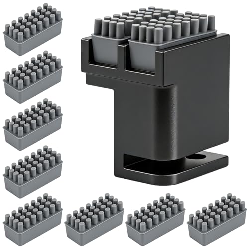 Brush for Panda Brush PX with 8 Extra Silicone Brushes, Nozzle Wiper for Bambu-Lab P1P/P1S/X1/X1C/X1E 3D Printer, Silico
