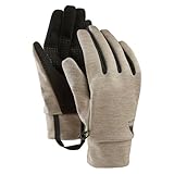 Burton Men's Touch N Go Glove Liners, Summit Taupe Heather, Large