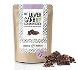 Lower Carb Schokoladenkuchen Backmischung | bio, glutenfrei, keto Diät, für Backform, Muffin, Brownie - Mandelmehl - laktosefreie lowercarb lebensmittel, zuckerfreie Schokolade*, Organic Workout