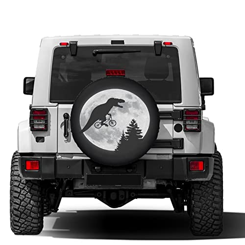Image of Delerain Dinosaur Spare Tire Covers for RV Trailer SUV Truck and Many Vehicle, Wheel Covers Sun Protector Waterproof (16 Inch for Diameter 29 inch-31 inch)