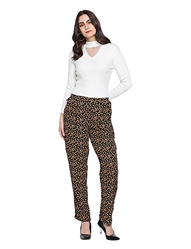 Image of oxolloxo Vellic Zig Zag Print Women Pants
