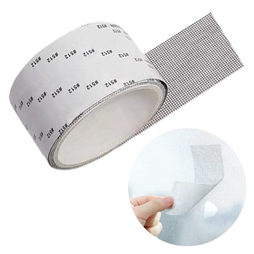 Parches de mosquitera para ventana con fuerte adhesivo de fibra de vidrio