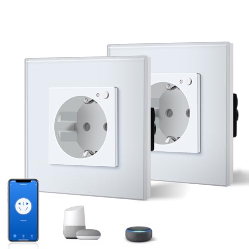 【Protezione di sicurezza】: la nostra presa Wi-Fi è ignifuga e impermeabile. Protezione da scosse elettriche.