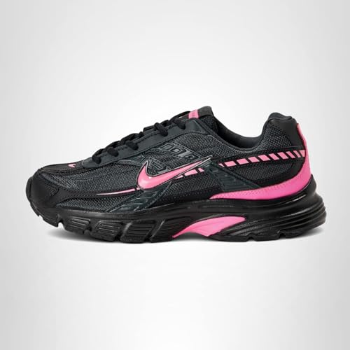 Nike Women's Initiator Lifestyle Shoes, Black/Pink Spell-Dark Smoke Grey, 8.5