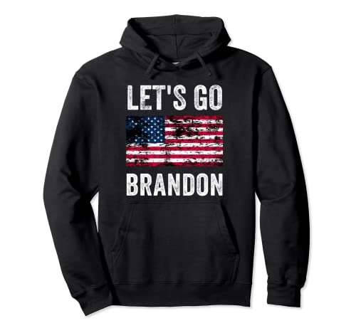 Let's Go Brandon Funny Sudadera con Capucha