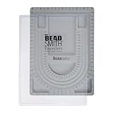UnCommon Artistry Bead Design Beading Board Gray Flock With Lid 9 X 12 Inches