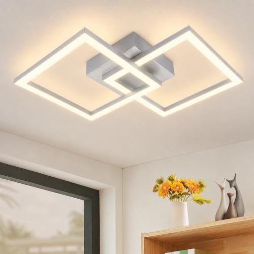 ZMH LED Deckenleuchte Deckenlampe Küche 47CM Modern Schlafzimmerlampe