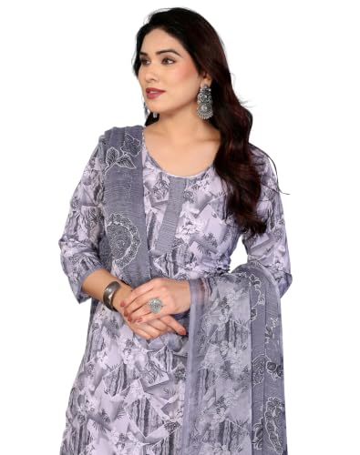 Image of Priyashi Women Unstiched Crepe dress materials | Crepe Salwar Suit for women with dupatta | suit material for women unstitched