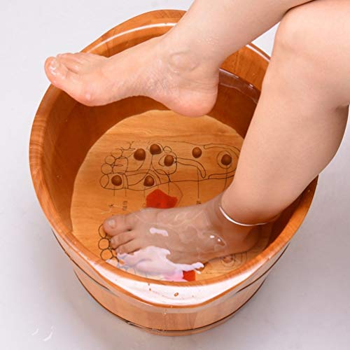 Cuenca de Madera para Spa de Pies con Tapa miniatura 4