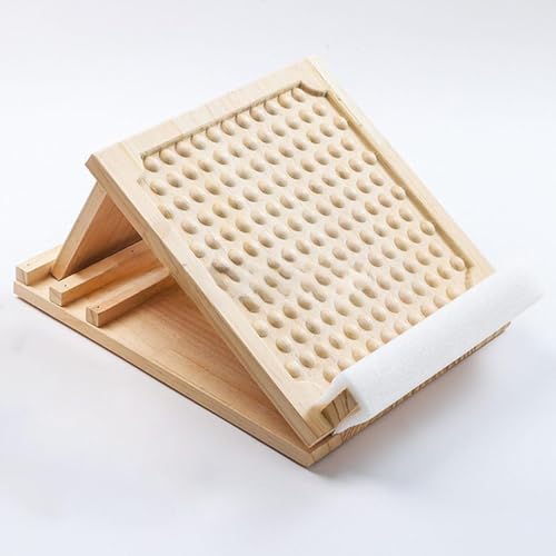 Tabla inclinada de madera para estiramiento de pantorrillas miniatura 6