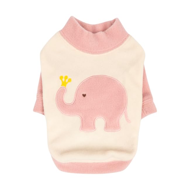 MONISHA Pink M Winter Sweater for Dog