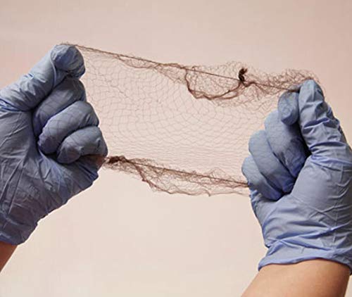 100+10 Disposable Hair Nets 24inch Nylon Honeycomb Hairnet Thicker Mesh Much Easier To Use - Thumbnail 2