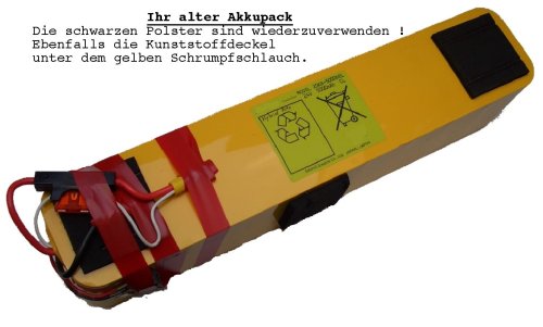 Preisvergleich Produktbild Mercedes Hybridbike Ersatzakkku 24 Volt NiMH 10000mAh