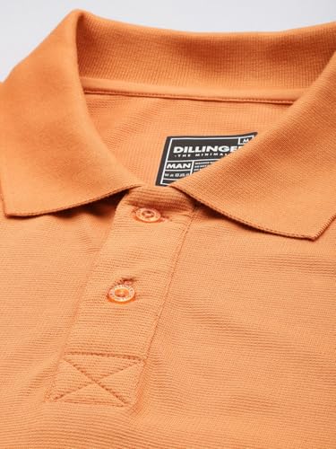 Image of Dillinger Men Oversized Long Sleeve Polo Tshirt