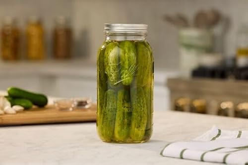 image for Ball Wide Mouth Glass Mason Jars with Lids and Bands, Used for Canning