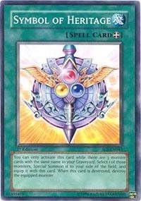 Yu-Gi-Oh - Símbolo del Patrimonio SOI-EN043 - Sombra del Infinito - 1 Edición - Común