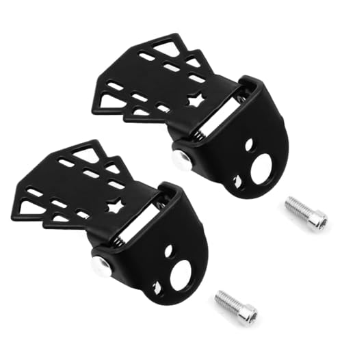 Sedile Posteriore per Bicicletta, pedaline Bici Posteriore,pedalini Bicicletta Posteriori,Sedile Posteriore per Bicicletta Pieghevole in Acciaio per Piedi Mountain Bike Bicicletta Fredda poggiapiedi