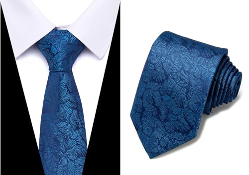 Image of Passabin Tie For Men Necktie Woven Jacquard Neck Ties Set 6 PCS