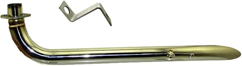 Miniatura 8 de TC-Motor Silenciador de escape de tubo de acero inoxidable para bicicleta Monkey también se adapta a 50cc o 70cc TrikeQuad CT110'S